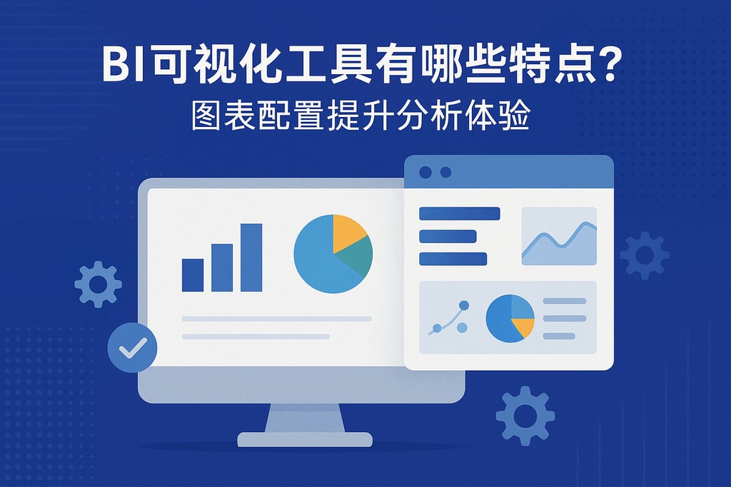 BI可视化工具有哪些特点？图表配置提升分析体验"